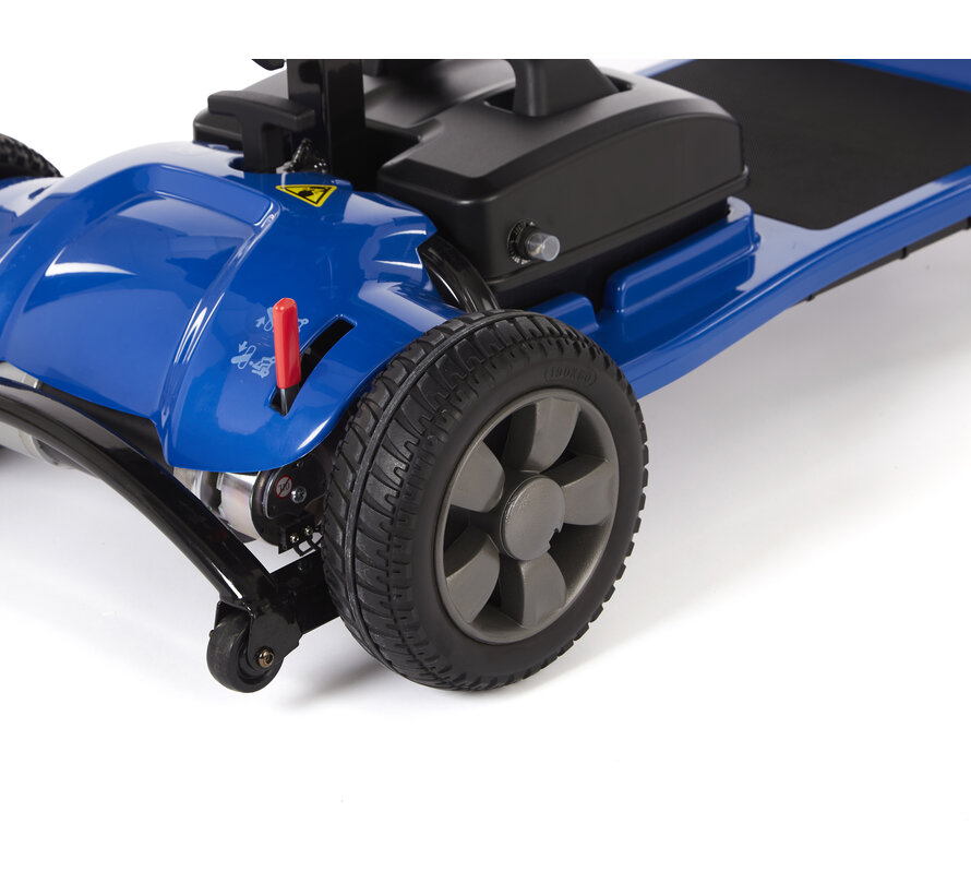 eLite – De perfecte lichtgewicht demontabele scootmobiel voor op reis | Lithium Accu |  Ervaar vrijheid!