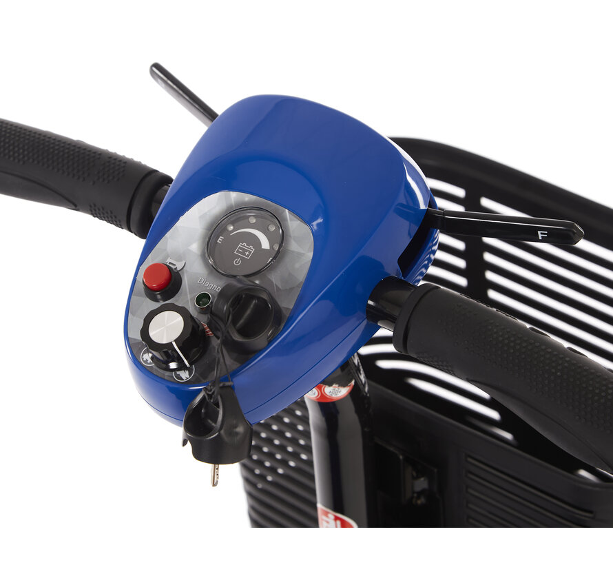 eLite – De perfecte lichtgewicht demontabele scootmobiel voor op reis | Lithium Accu |  Ervaar vrijheid!