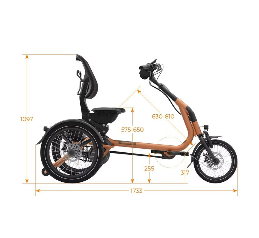 Van Raam Easy Rider Compact+ driewielfiets
