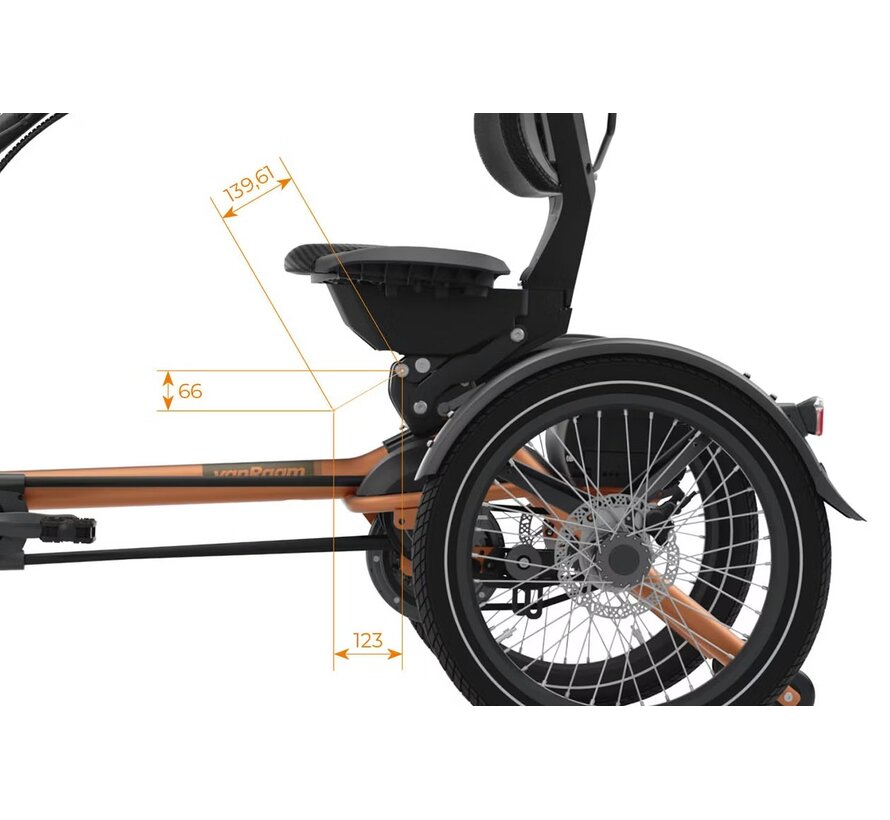Van Raam Easy Rider Compact+ driewielfiets