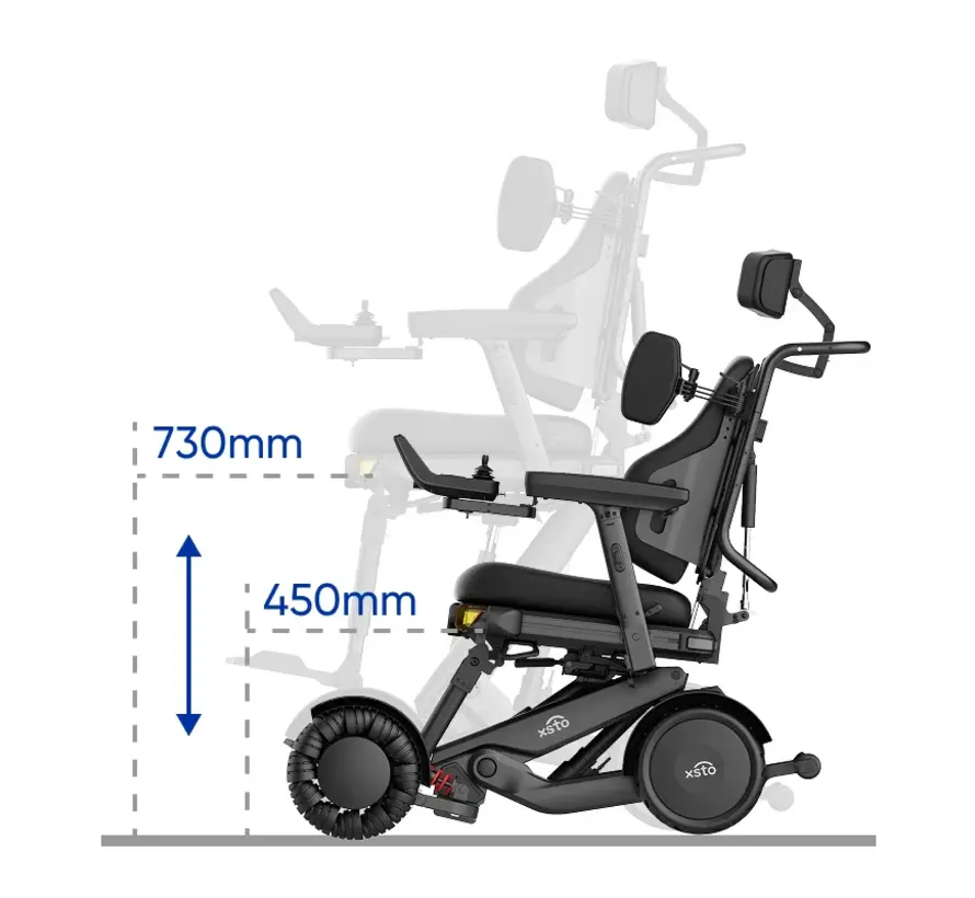 XSTO M4 PRO | Modulair aanpasbare zit en rugvlak