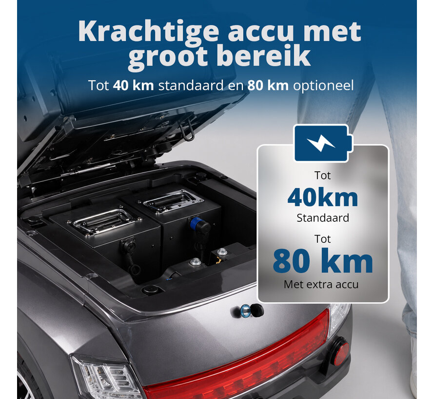 E-MOTO M4 - Snelle Scootmobiel - Lithium