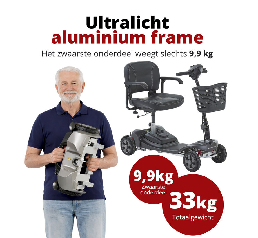 Alumina Demontabele Scootmobiel