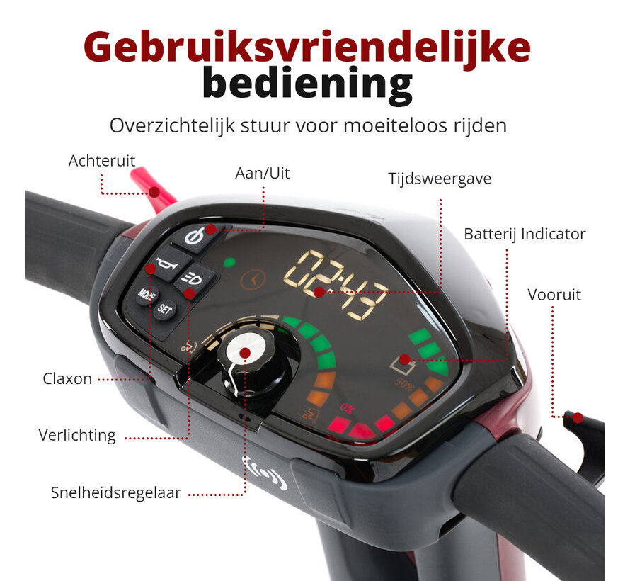 Connex - automatisch opvouwbare scootmobiel