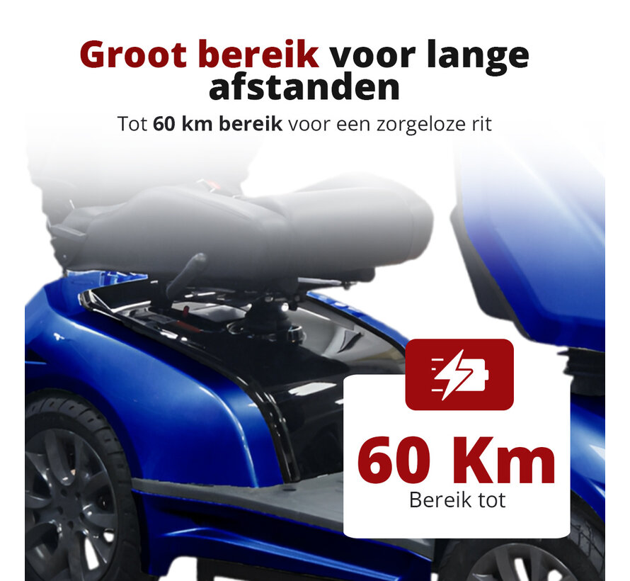 Motion Xcursion - Luxe Comfort Scootmobiel - 18km/u