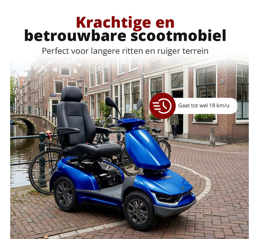 Motion Xcursion - Luxe Comfort Scootmobiel - 18km/u