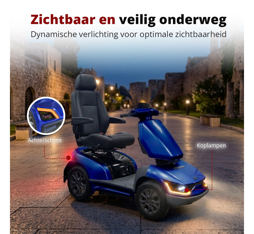 Motion Xcursion - Luxe Comfort Scootmobiel - 18km/u