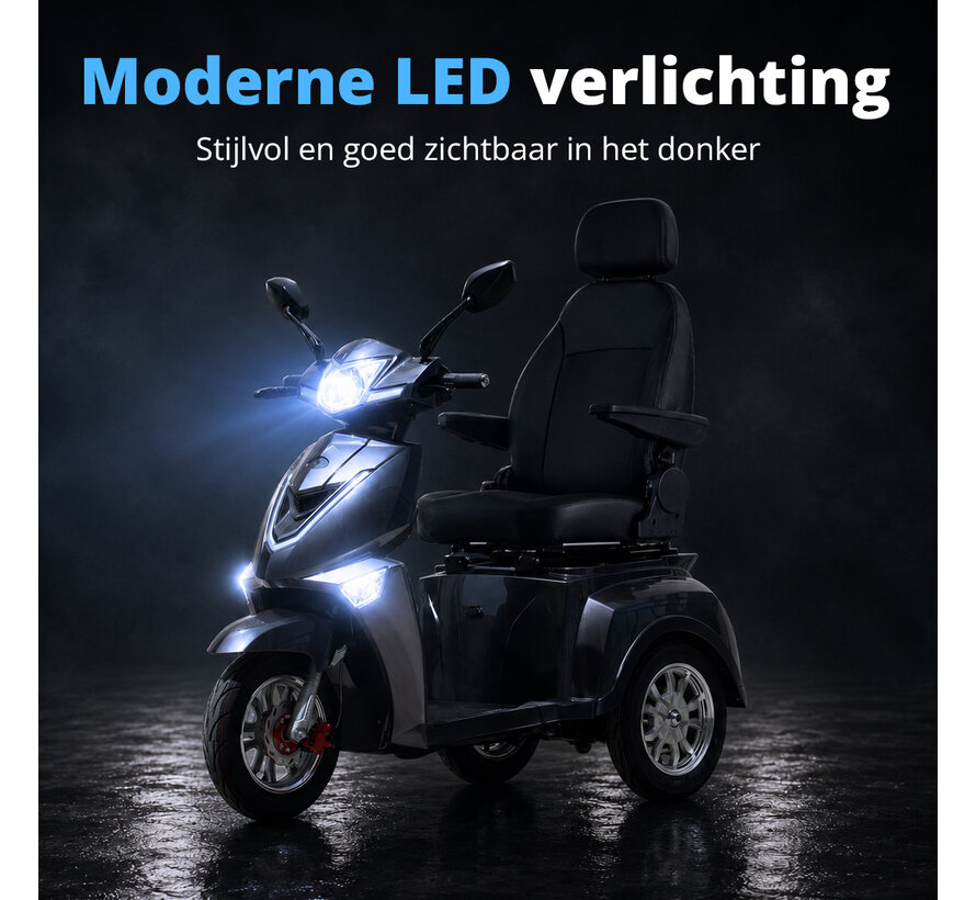 E-MOTO M3 – Scootmobiel met afneembare Lithium Accu