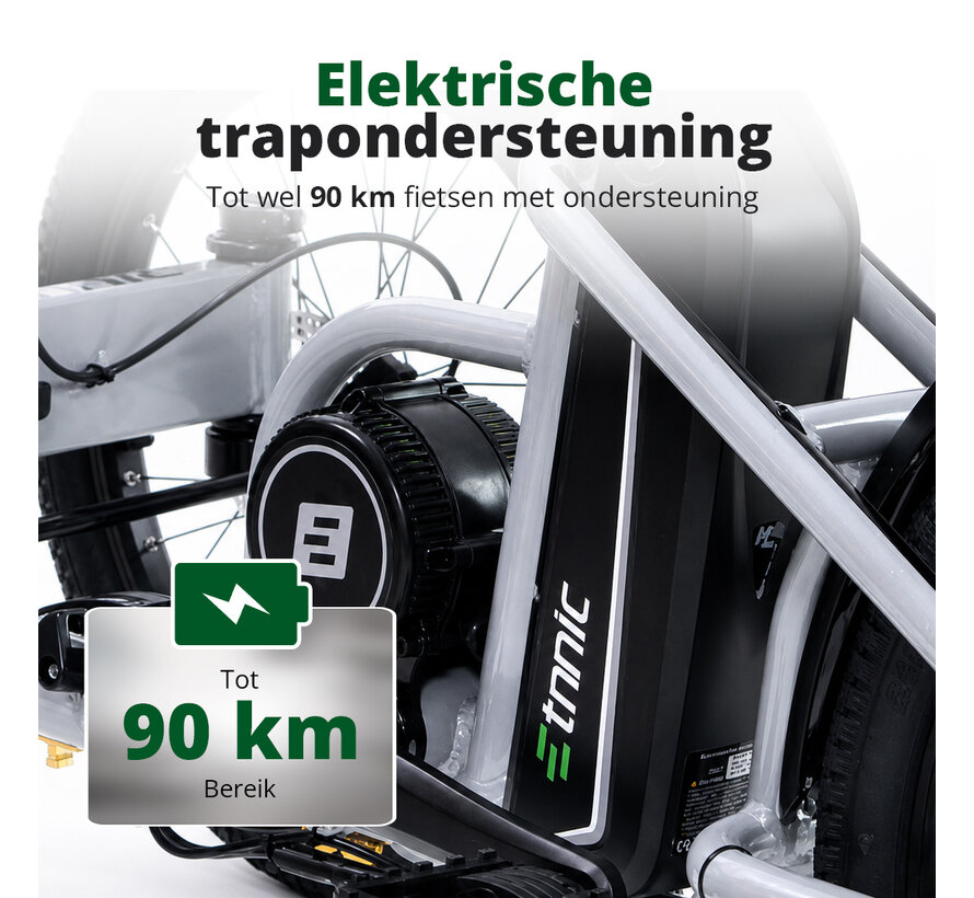 ETNNIC FOLDING TRIKE 2.0 | Opvouwbare Driewielfiets – Lichtgewicht en Compact