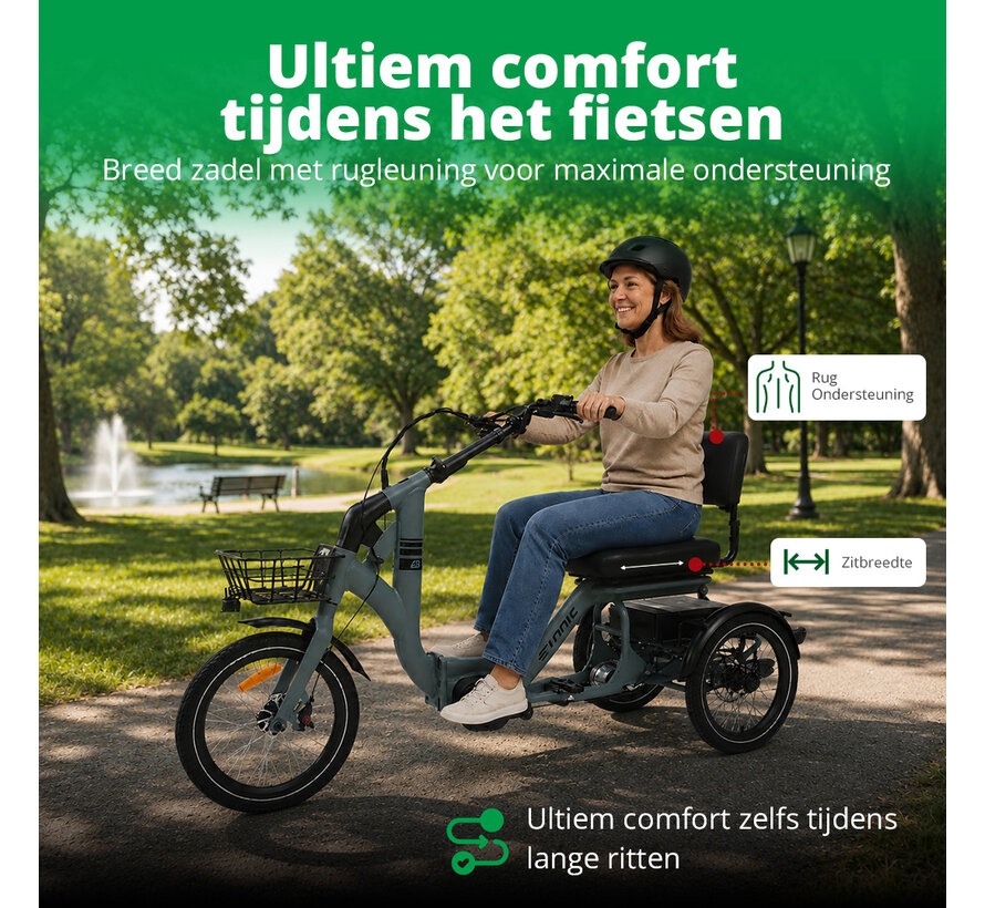 Etnnic Mova - inklapbare driewiel fiets