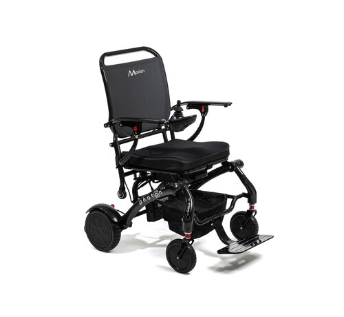 Motion Healthcare Photon Lite – Ultralichte opvouwbare elektrische rolstoel van carbon (13,9 kg)