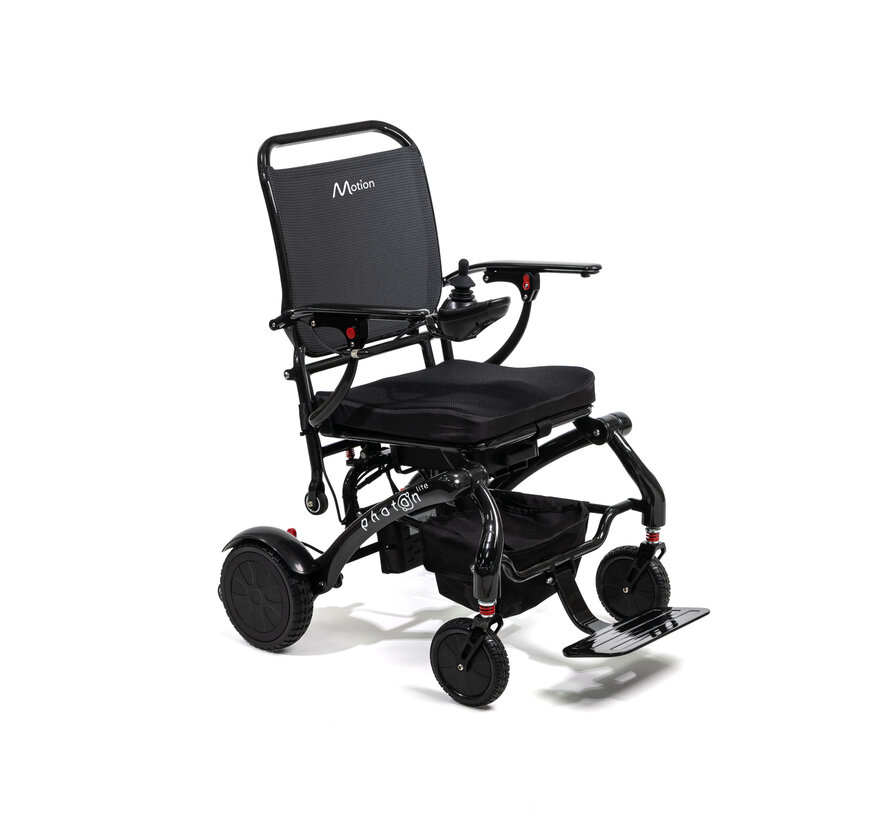 Photon Lite – Ultralichte opvouwbare elektrische rolstoel van carbon (13,9 kg)