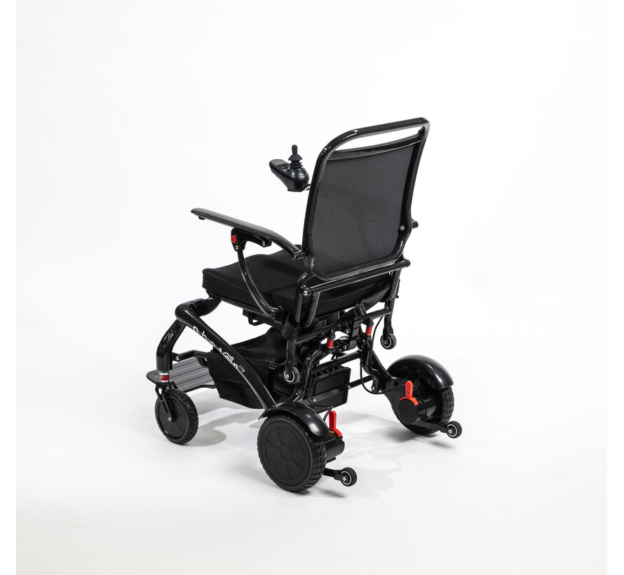 Photon Lite – Ultralichte opvouwbare elektrische rolstoel van carbon (13,9 kg)