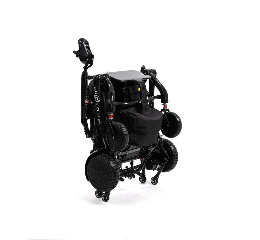 Photon Lite – Ultralichte opvouwbare elektrische rolstoel van carbon (13,9 kg)