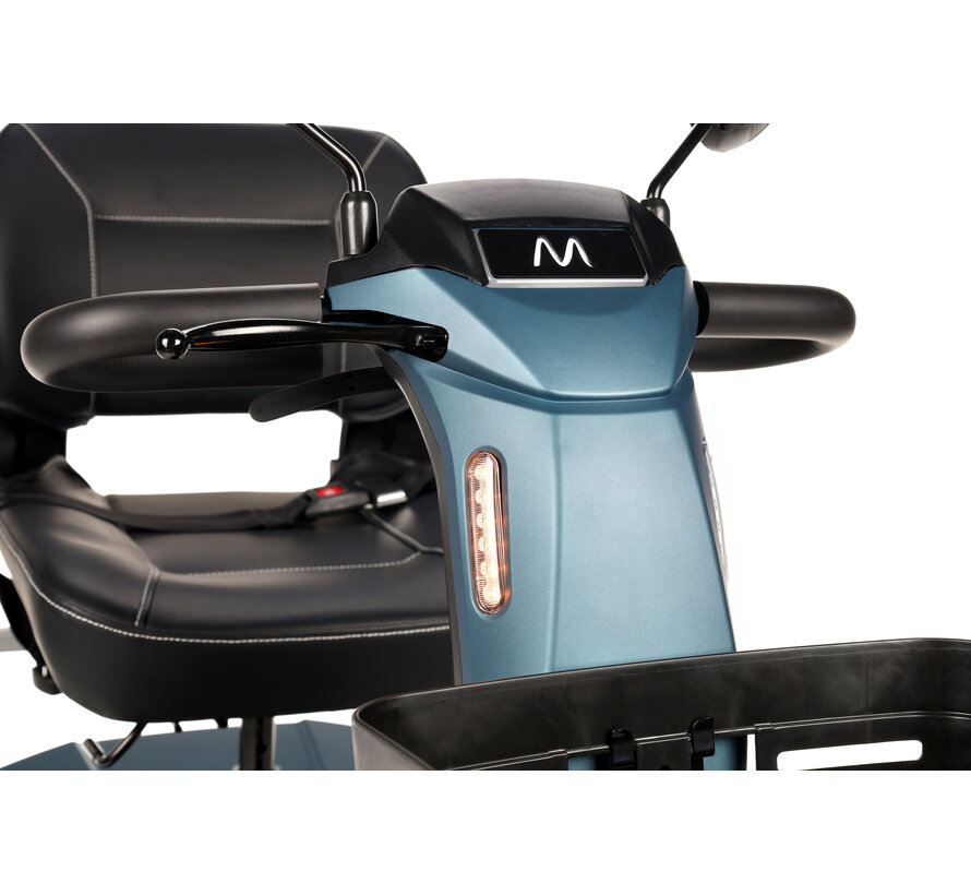 Motion Xcelerate – Demontabele 12 km/u scootmobiel met lithiumaccu