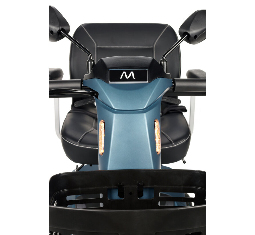 Motion Xcelerate – Demontabele 12 km/u scootmobiel met lithiumaccu