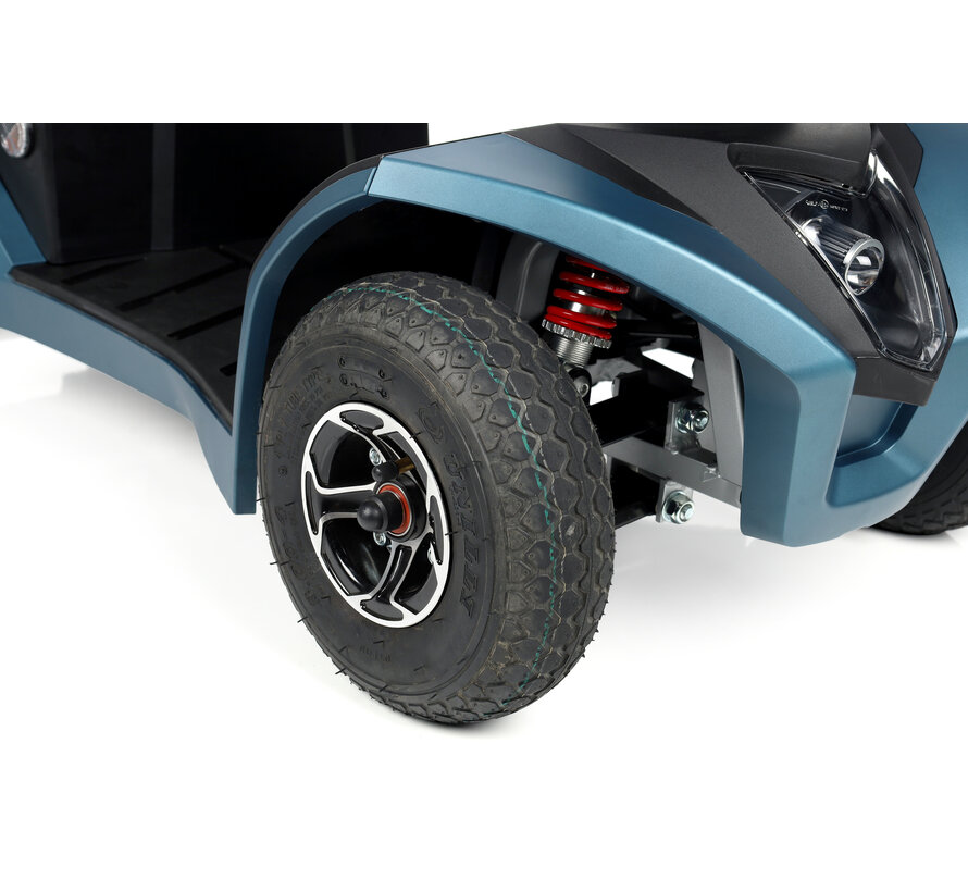 Motion Xcelerate – Demontabele 12 km/u scootmobiel met lithiumaccu