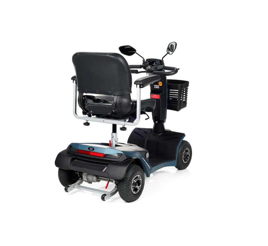 Motion Xcelerate – Demontabele 12 km/u scootmobiel met lithiumaccu