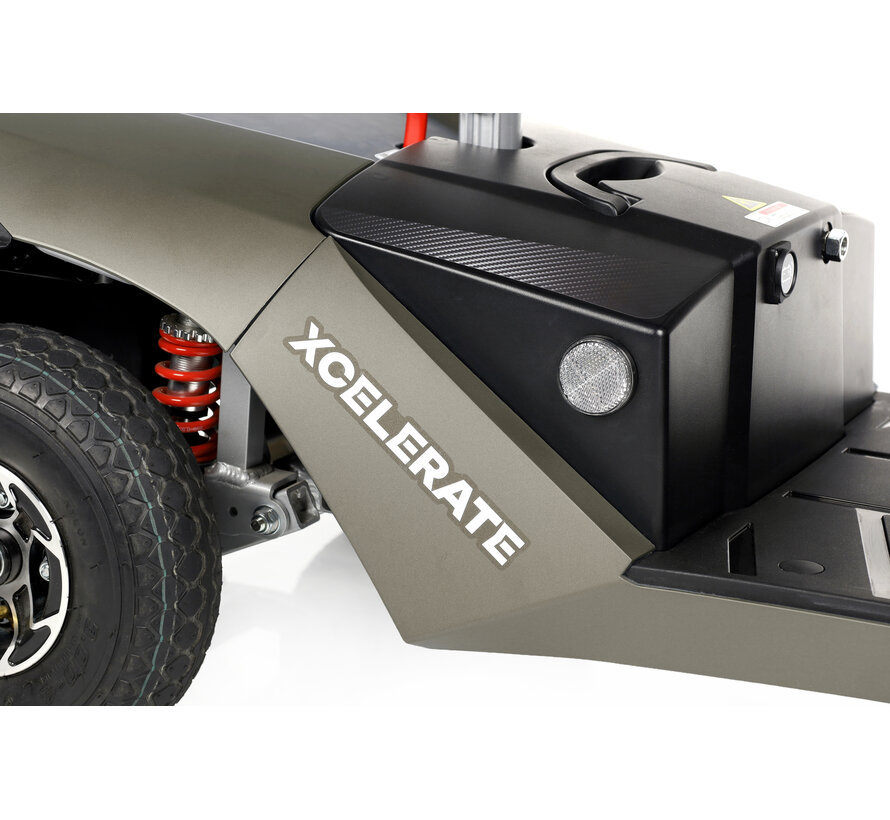 Motion Xcelerate – Demontabele 12 km/u scootmobiel met lithiumaccu