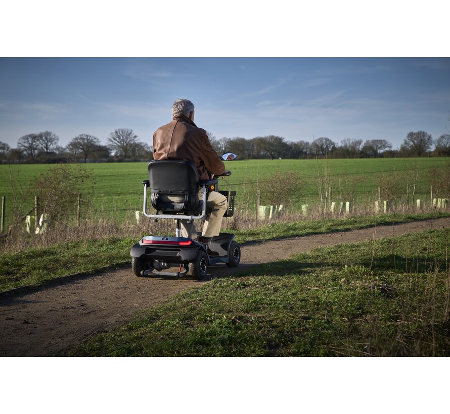 Motion Xcelerate – Demontabele 12 km/u scootmobiel met lithiumaccu