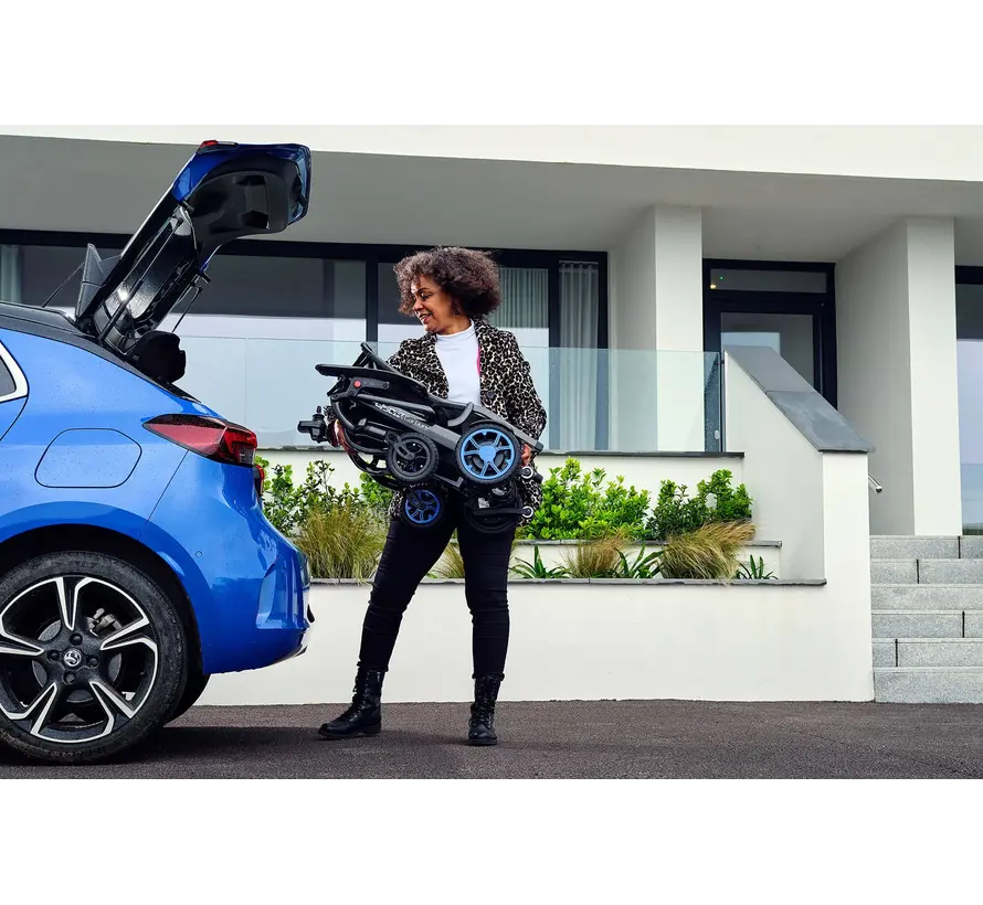 Quickie Q50R Carbon Elektrisch Opvouwbare Rolstoel