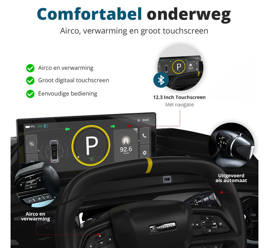 Swapa Zip Elektrische MiniAuto | Minicar | Overdekte Scootmobiel