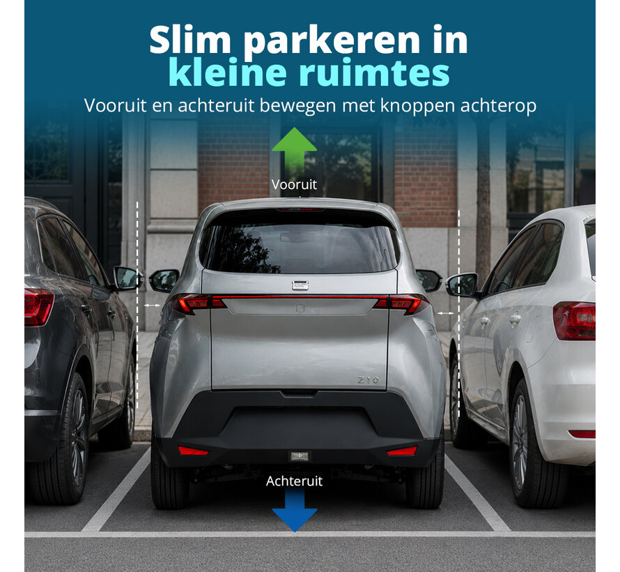 Swapa Zip Elektrische MiniAuto | Minicar | Overdekte Scootmobiel