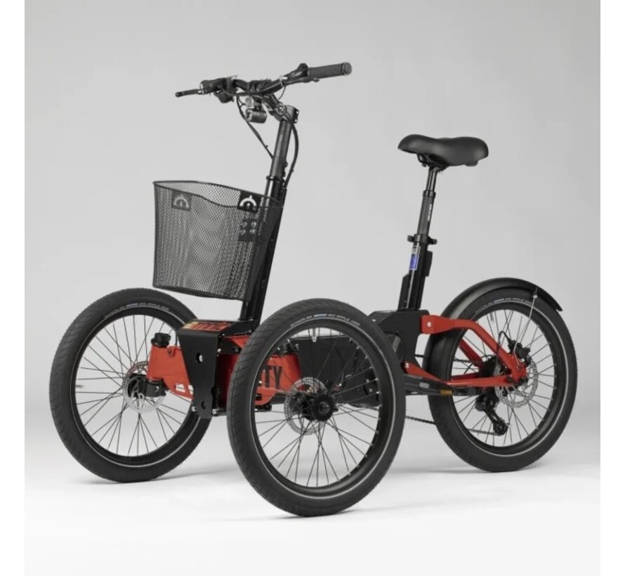 ETNNIC City 3.0 - elektrische driewielfiets – Comfortabel fietsen in de stad – Wendbaar en Compact