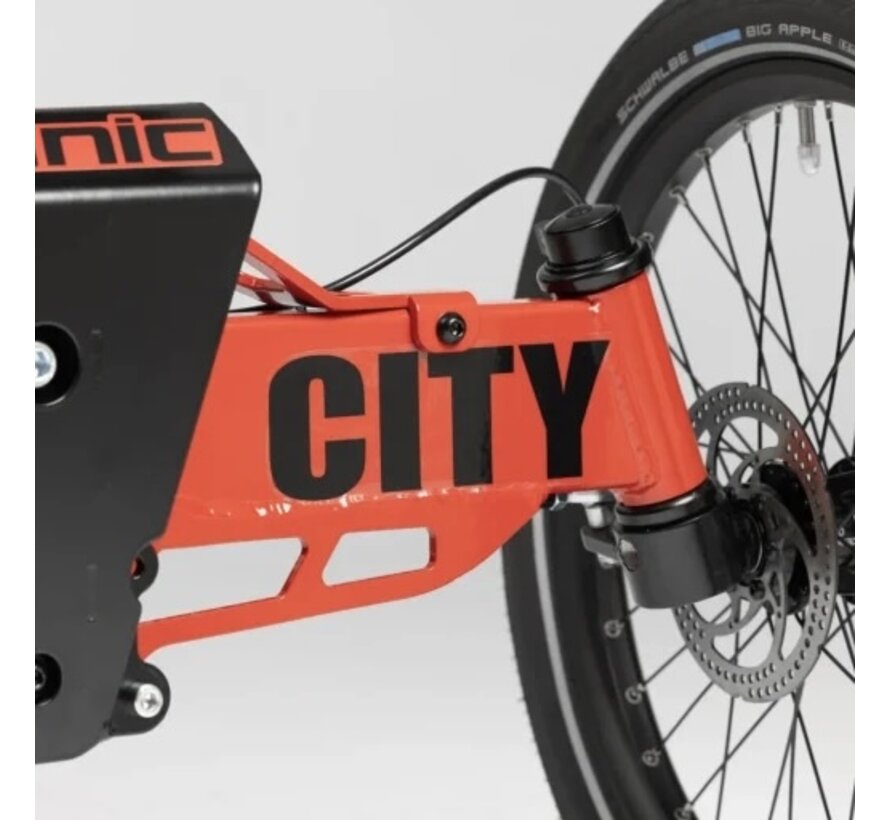 ETNNIC City 3.0 - elektrische driewielfiets – Comfortabel fietsen in de stad – Wendbaar en Compact