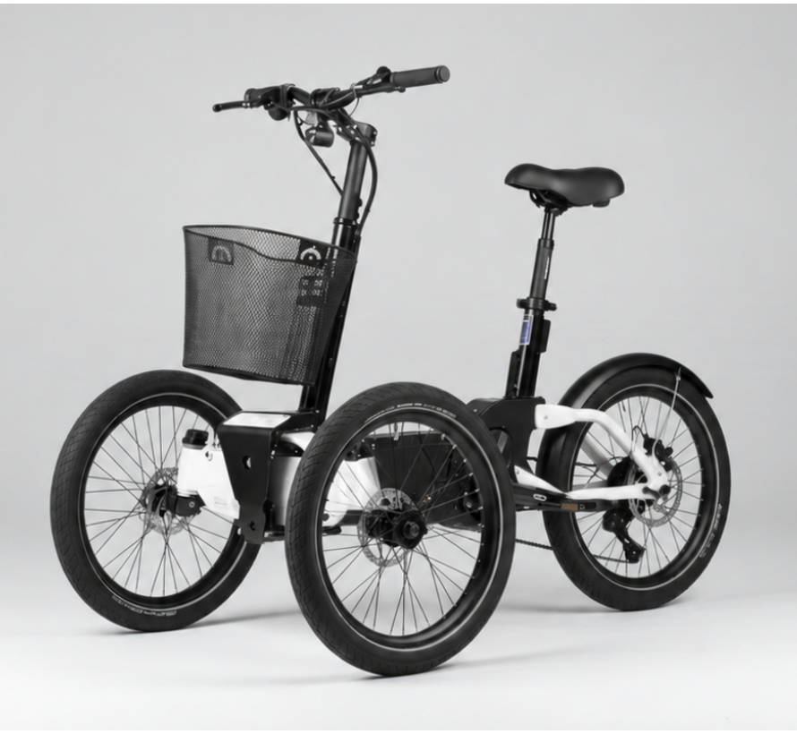 ETNNIC City 3.0 - elektrische driewielfiets – Comfortabel fietsen in de stad – Wendbaar en Compact
