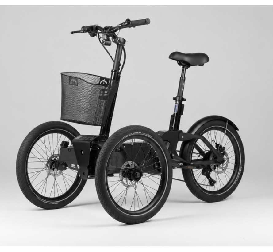 ETNNIC City 3.0 - elektrische driewielfiets – Comfortabel fietsen in de stad – Wendbaar en Compact