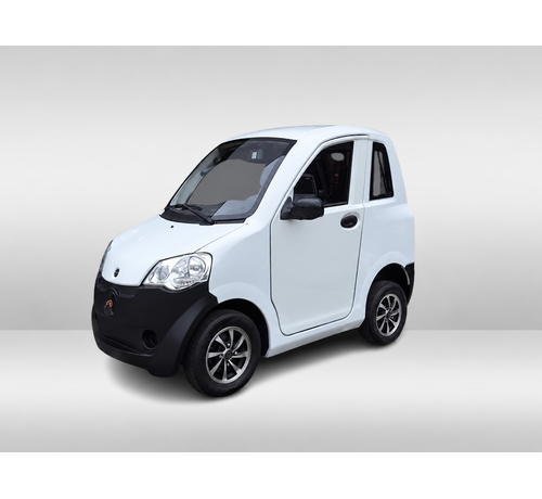 Max Mobiel – Elektrische Overdekte Tweezitter elektrische miniAuto | 45 km/u | Lithium Accu