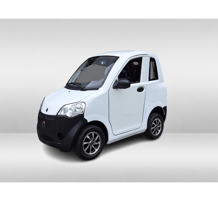Max Mobiel – Elektrische Overdekte Tweezitter elektrische miniAuto | 45 km/u | Lithium Accu