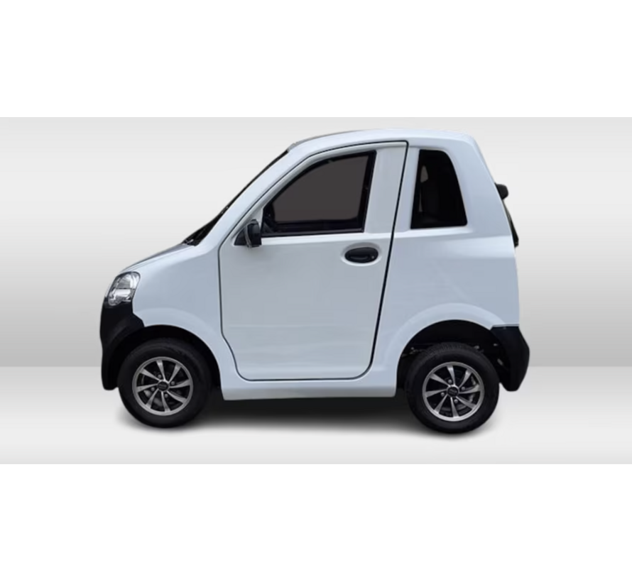 Max Mobiel – Elektrische Overdekte Tweezitter elektrische miniAuto | 45 km/u | Lithium Accu