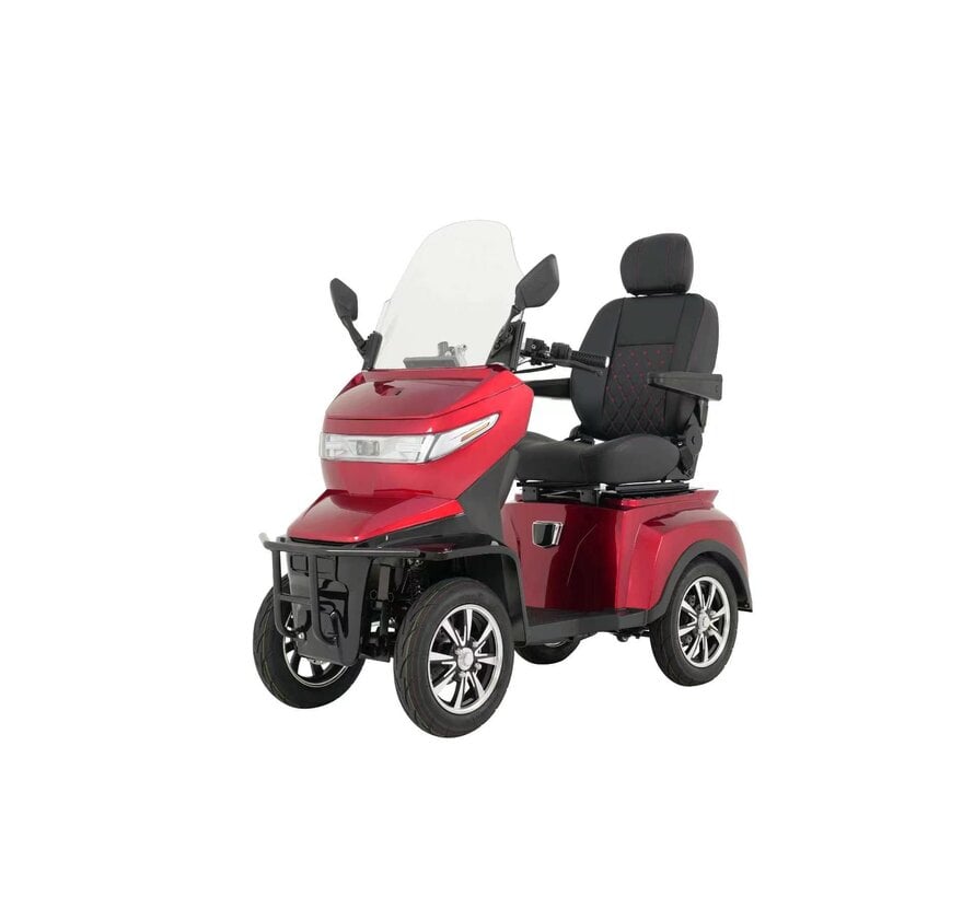 E-MOTO M4 PRO - Snelle Scootmobiel - Lithium met motorrem