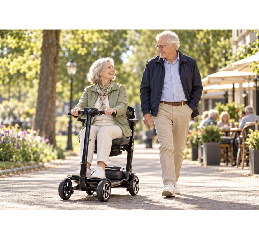 Carbon S50 lichtgewicht inklapbare scootmobiel | 13kg tilgewicht