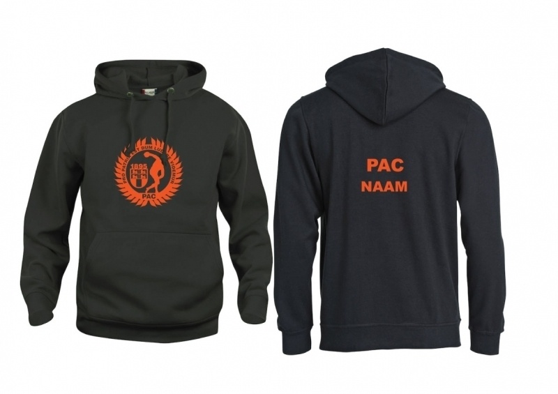 Pac Hooded Sweater kids - Zwart