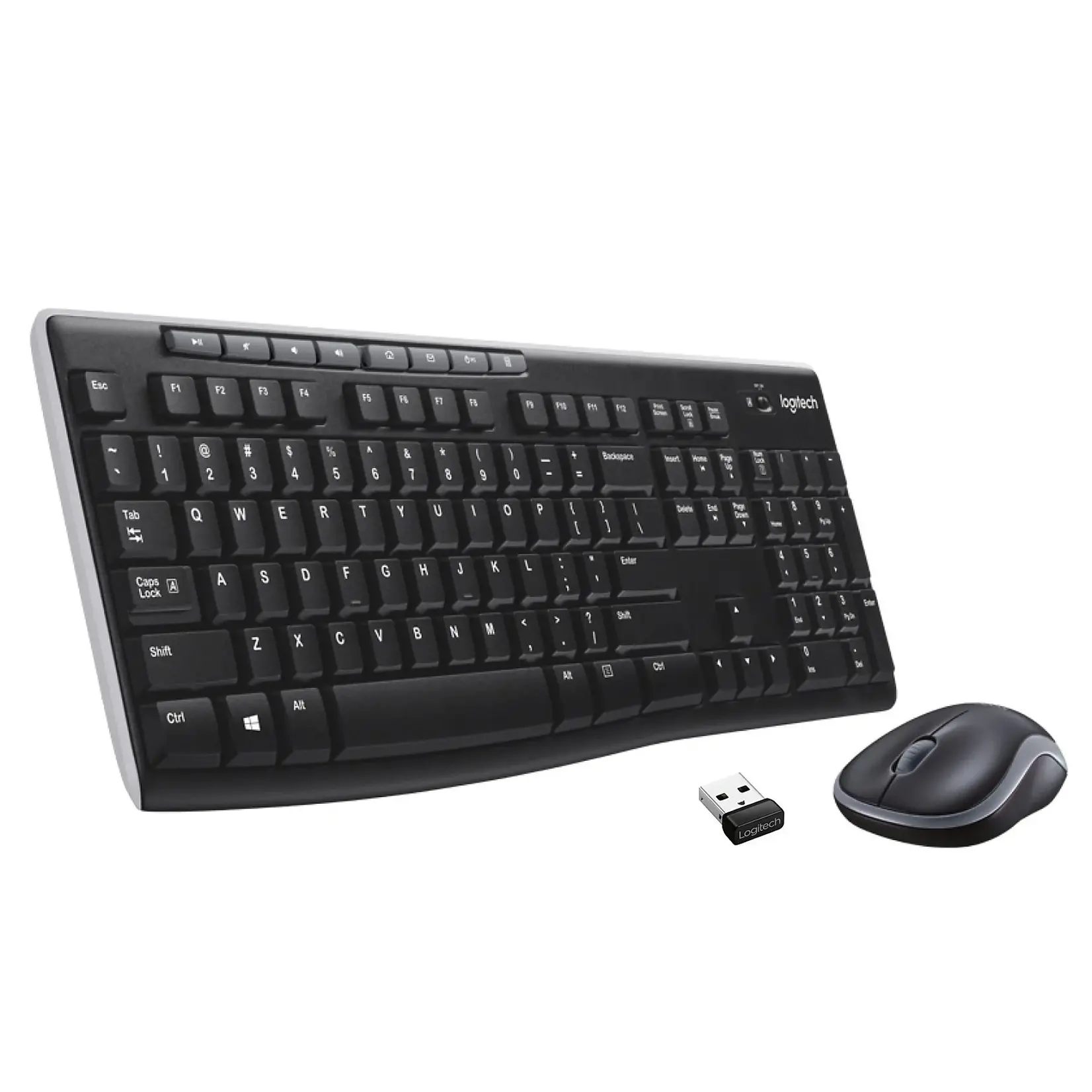 Logitech Logitech MK270 - Draadloos Toetsenbord en Muis - Qwerty