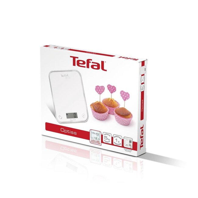 Tefal keukenweegschaal 5kg - wit