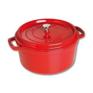 Staub Ronde cocotte kers - 30 cm