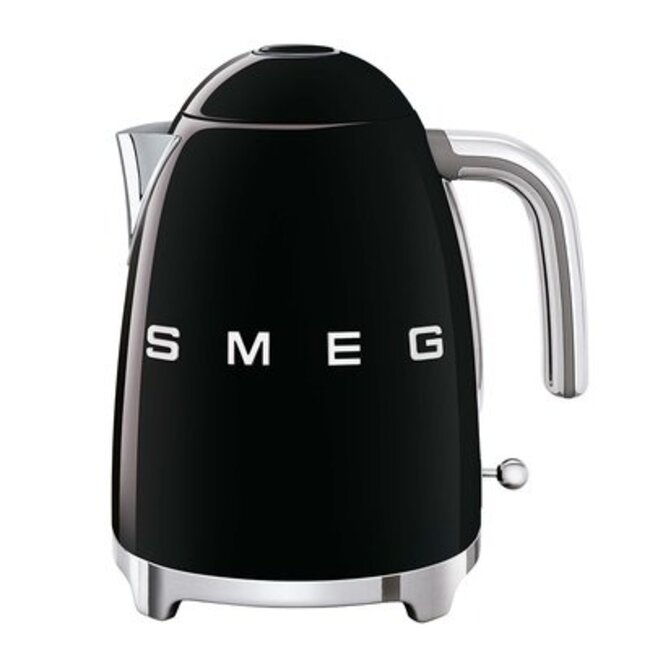 Smeg waterkoker zwart 1,7l - KLF03BLEU