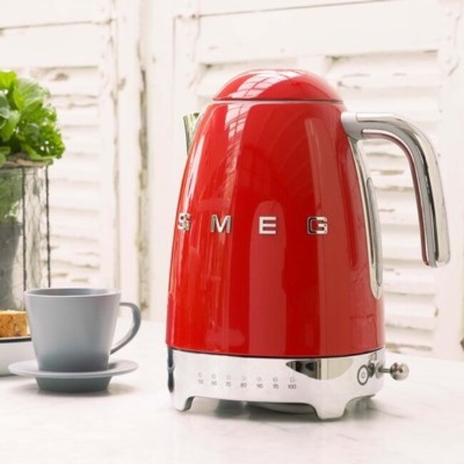 Smeg waterkoker rood 1,7 l - KLF04RDEU