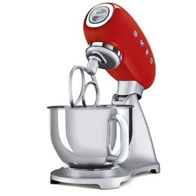 Smeg keukenrobot rood/zilver 4,8 l -  SMF02RDEU