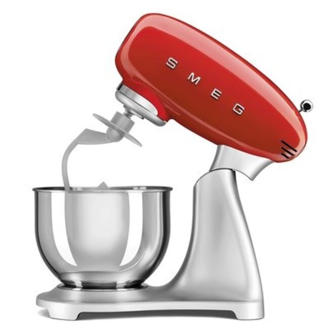 Smeg keukenrobot rood/zilver 4,8 l -  SMF02RDEU