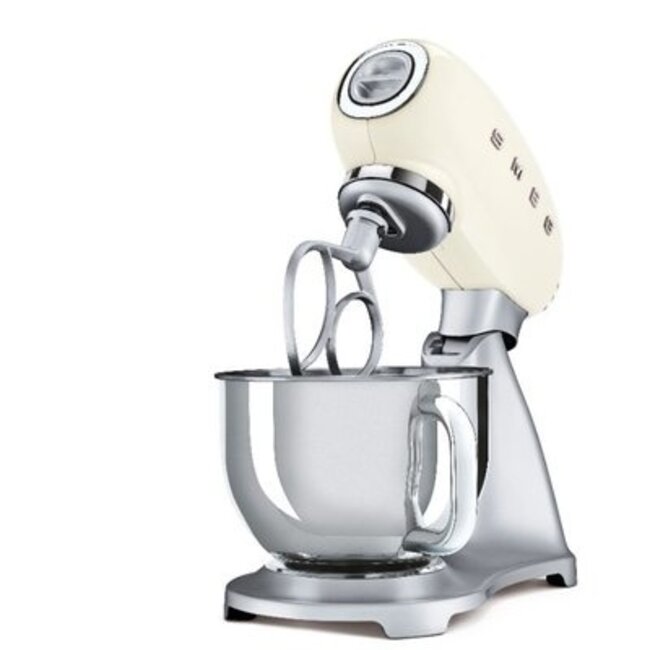 Smeg keukenrobot crème 4.8l - SMF02CREU
