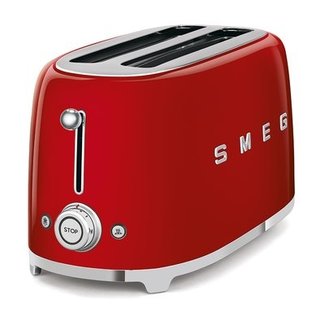 Smeg Smeg broodrooster rood TSF02RDEU