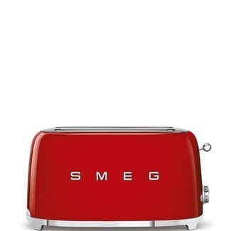 Smeg Broodrooster rood - TSF02RDEU