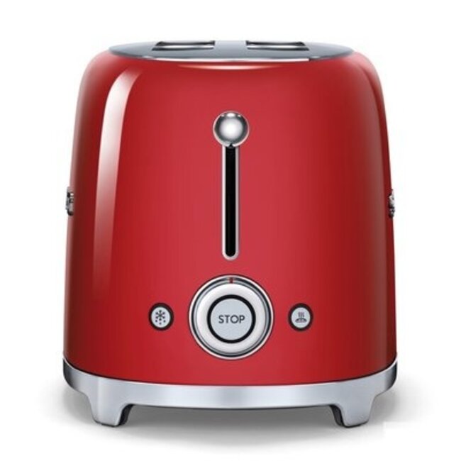 Smeg broodrooster rood - TSF02RDEU