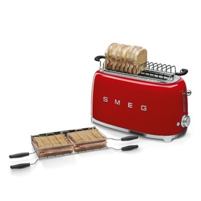Smeg broodrooster rood - TSF02RDEU