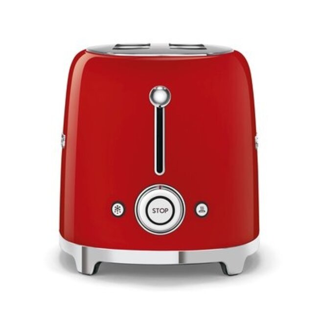 Smeg broodrooster rood - TSF01RDEU